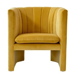 &Tradition Loafer SC23 lounge chair, Ritz 1428 Yellow