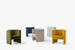 &Tradition Loafer SC23 lounge chair, Ritz 1428 Yellow