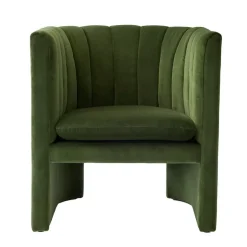 &Tradition Loafer SC23 lounge chair, Ritz 7307 Moss green