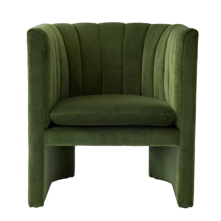&Tradition Loafer SC23 lounge chair, Ritz 7307 Moss green