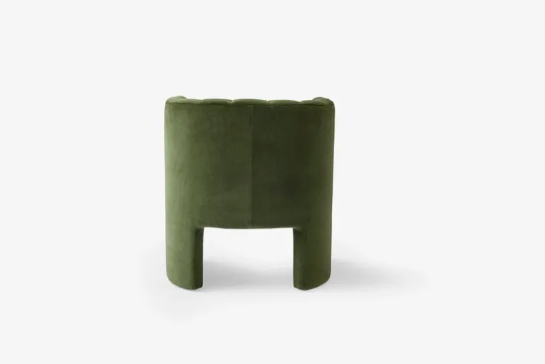 &Tradition Loafer SC23 lounge chair, Ritz 7307 Moss green