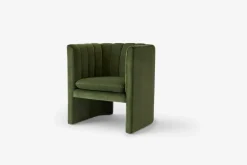 &Tradition Loafer SC23 lounge chair, Ritz 7307 Moss green