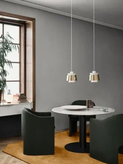 &Tradition Loafer SC23 lounge chair, Ritz 7307 Moss green