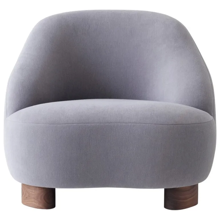 &Tradition Margas LC1 lounge chair, walnut - Gentle 133