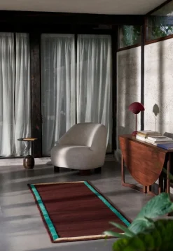 &Tradition Margas LC1 lounge chair, walnut - Karakorum 001