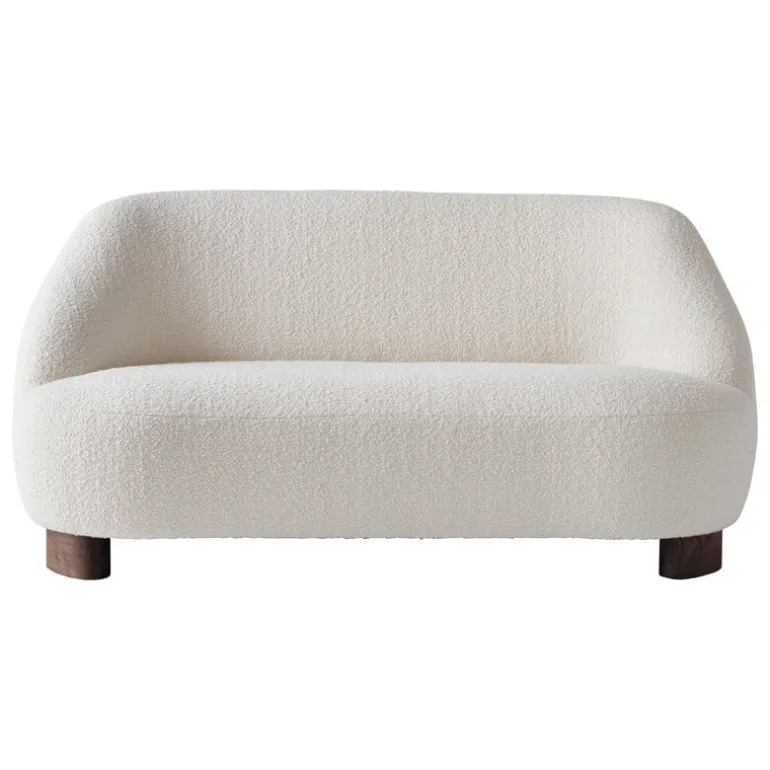 &Tradition Margas LC3 2-seater sofa, walnut - Karakorum 001