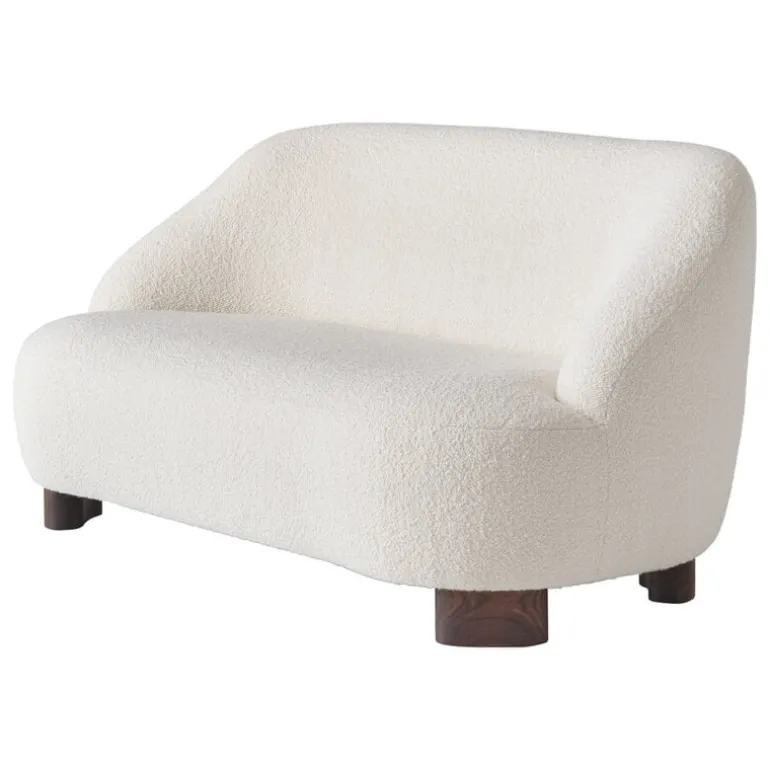 &Tradition Margas LC3 2-seater sofa, walnut - Karakorum 001