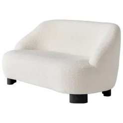 &Tradition Margas LC3 2-seater sofa, black lacquered oak - Karakorum 001