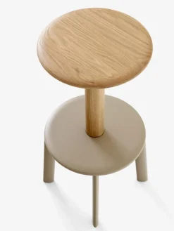 &Tradition Massif AV40 bar stool, oak - grey beige