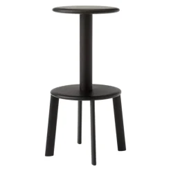 &Tradition Massif AV40 bar stool, dark stained oak - warm black