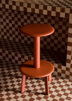 &Tradition Massif AV40 bar stool, ember