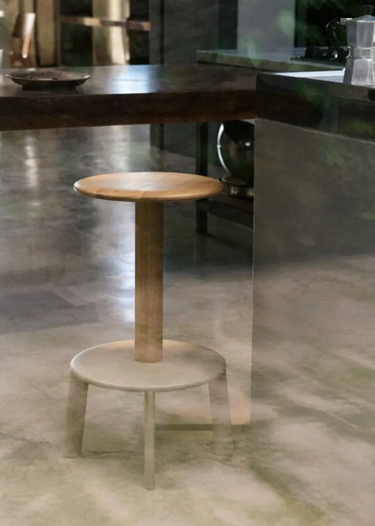 &Tradition Massif AV39 counter stool, oak - grey beige