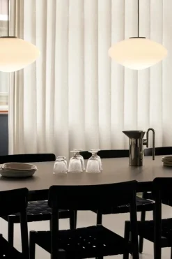 &Tradition Mist pendant lamp AP15, matt white - opal glass