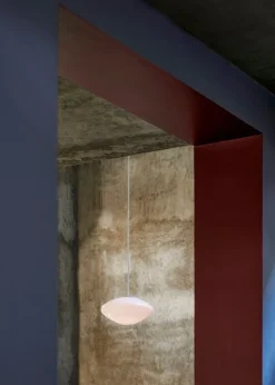 &Tradition Mist pendant lamp AP15, matt white - opal glass