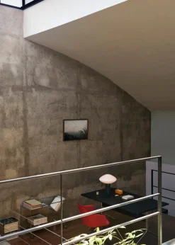 &Tradition Mist table lamp AP17, Guatemala Verde marble - opal glass