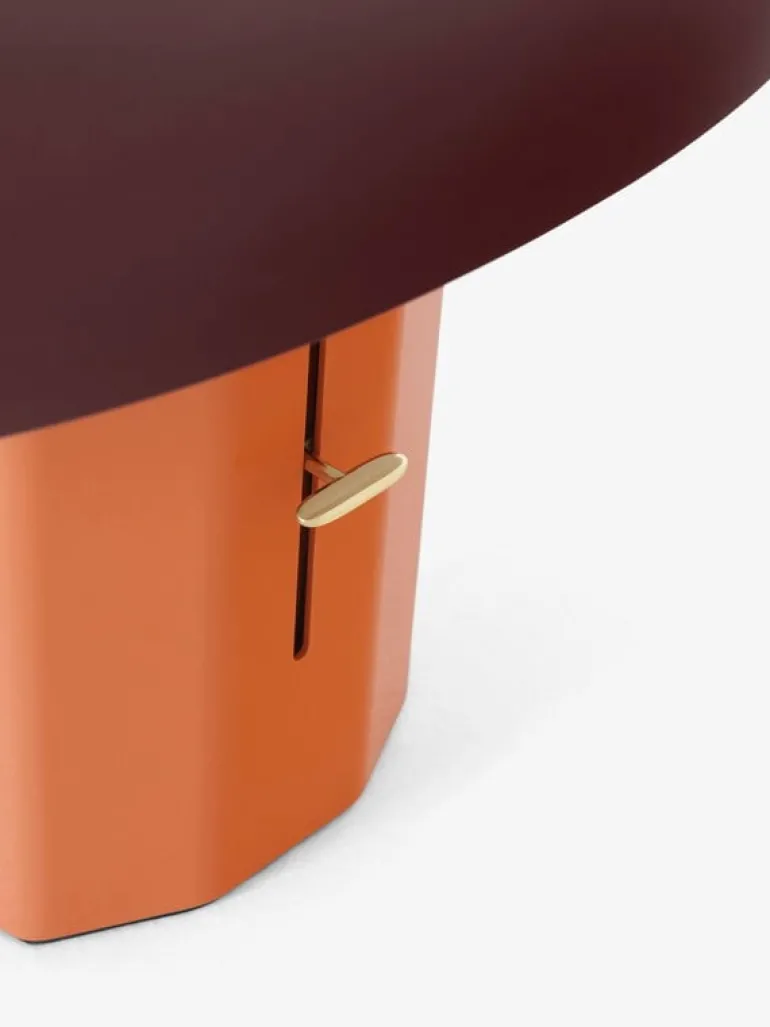 &Tradition Montera JH42 table lamp, amber - ruby