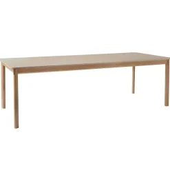&Tradition Patch HW2 table, 240 cm, white oiled oak - beige laminate