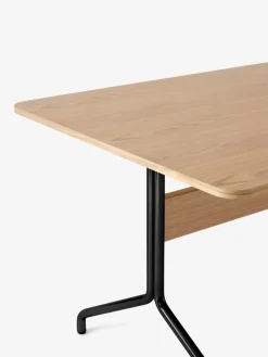 &Tradition Pavilion AV18 table, black - lacquered oak