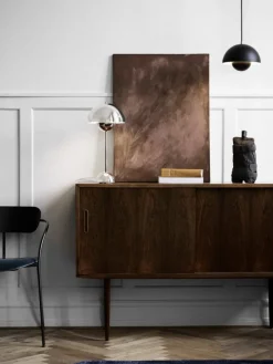 &Tradition Pavilion AV5 lounge chair, black oak