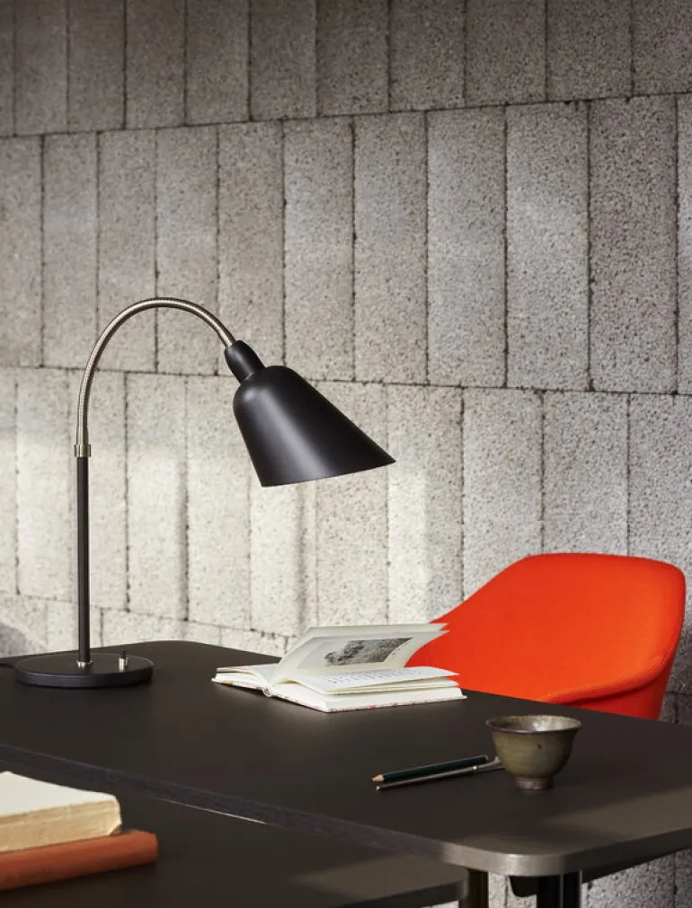 &Tradition Pavilion AV16 desk, black linoleum - black