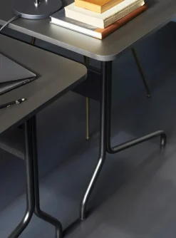 &Tradition Pavilion AV16 desk, black linoleum - black