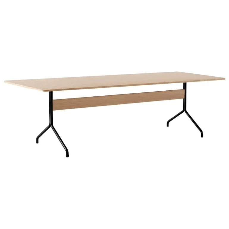 &Tradition Pavilion AV24 table, black - lacquered oak