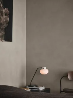 &Tradition Pavilion AV5 lounge chair, lacquered walnut