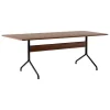 &Tradition Pavilion AV19 table, black - lacquered walnut