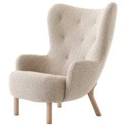 &Tradition Petra VB3 lounge chair, Karakorum 003 - oiled oak