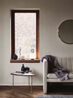 &Tradition Pinwheel HM7 side table, oiled walnut