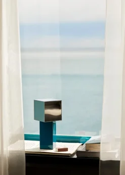 &Tradition Pivot portable lamp ATD7, blue silver