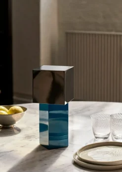 &Tradition Pivot portable lamp ATD7, blue silver