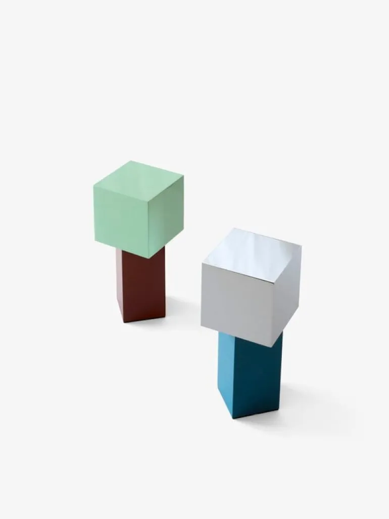 &Tradition Pivot portable lamp ATD7, rusty mint