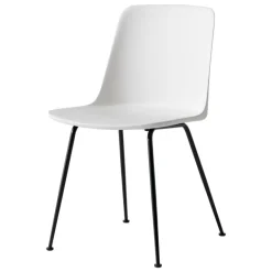 &Tradition Rely Outdoor HW70 chair, black - white