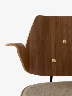 &Tradition RFH RD7 armchair, walnut and beech veneer - brown