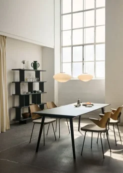 &Tradition RFH RD7 armchair, walnut and beech veneer - brown