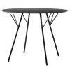 &Tradition RFH RD6 terrace table, 97 cm, black - black laminate