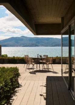 &Tradition RFH RD6 terrace table, 97 cm, black - black laminate