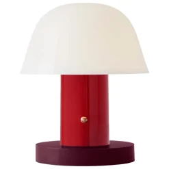 &Tradition Setago JH27 table lamp, maroon - grape
