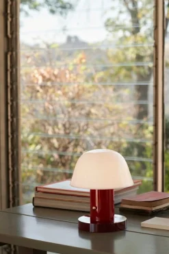 &Tradition Setago JH27 table lamp, maroon - grape