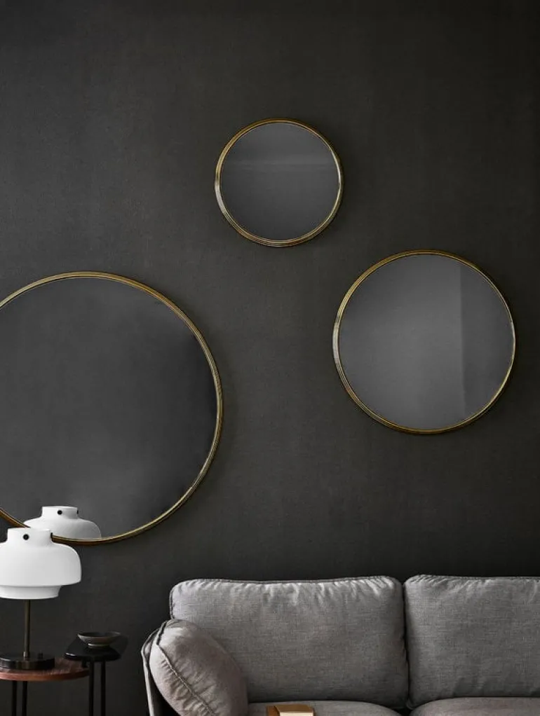 &Tradition Sillon SH4 mirror 46 cm, brass