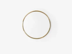 &Tradition Sillon SH5 mirror 66 cm, brass
