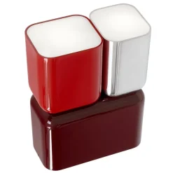 &Tradition Tabata LN10 wall lamp, dark burgundy - vermilion red