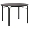 &Tradition Thorvald SC98 dining table, round 115 cm, warm black