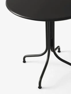 &Tradition Thorvald SC96 table, round 70 cm, warm black
