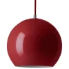 &Tradition Topan VP6 pendant, vermilion red