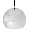 &Tradition Topan VP6 pendant, chrome plated