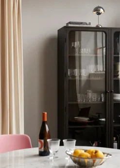 &Tradition Trace Double cabinet SC88, dark stained oak