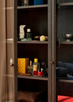 &Tradition Trace Double cabinet SC88, dark stained oak