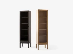 &Tradition Trace Single cabinet SC87, dark stained oak